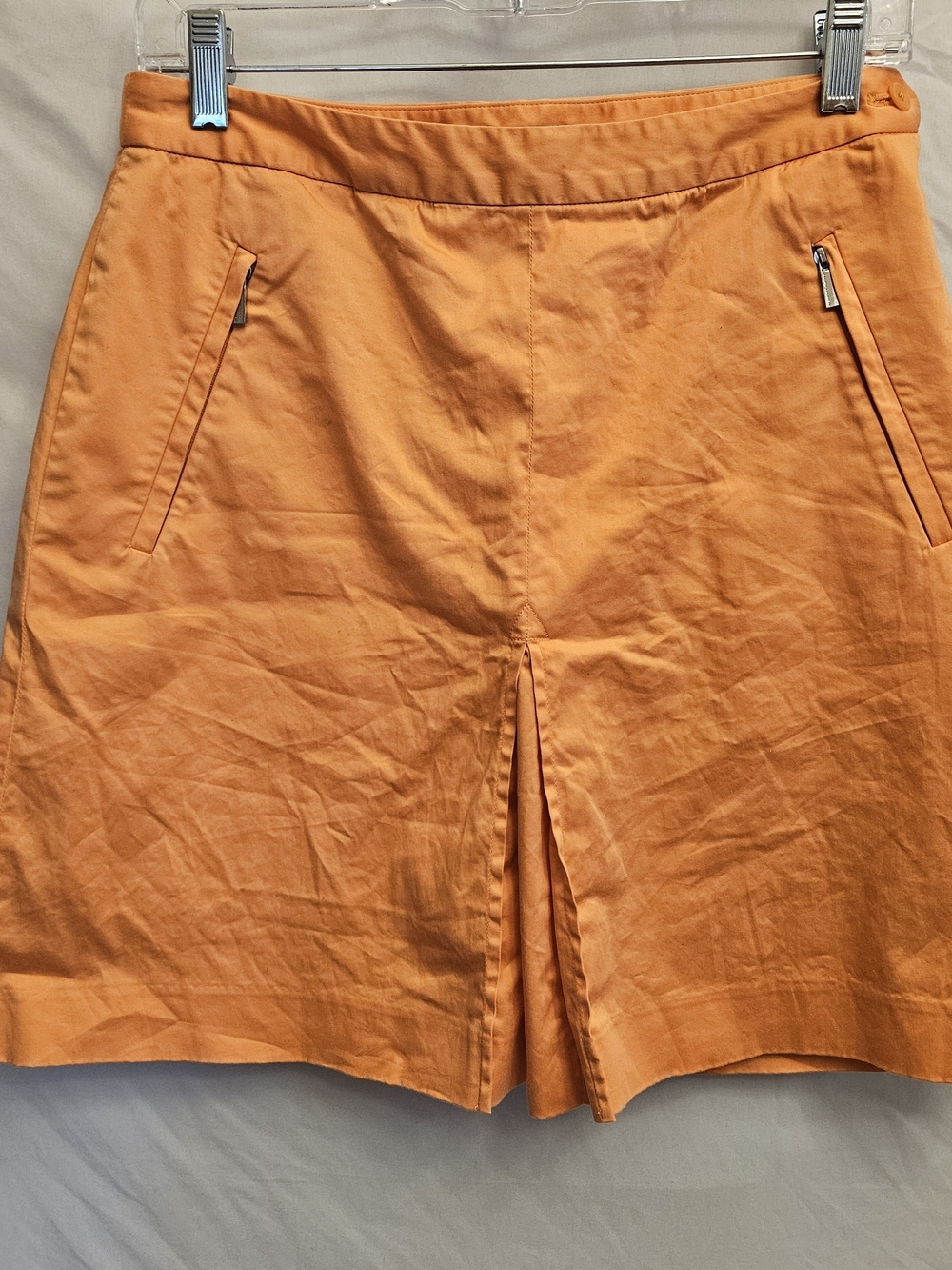 Ralph Lauren Golf Womens Skort Size 8 Orange Preppy Tennis Prep Pockets Size Zip